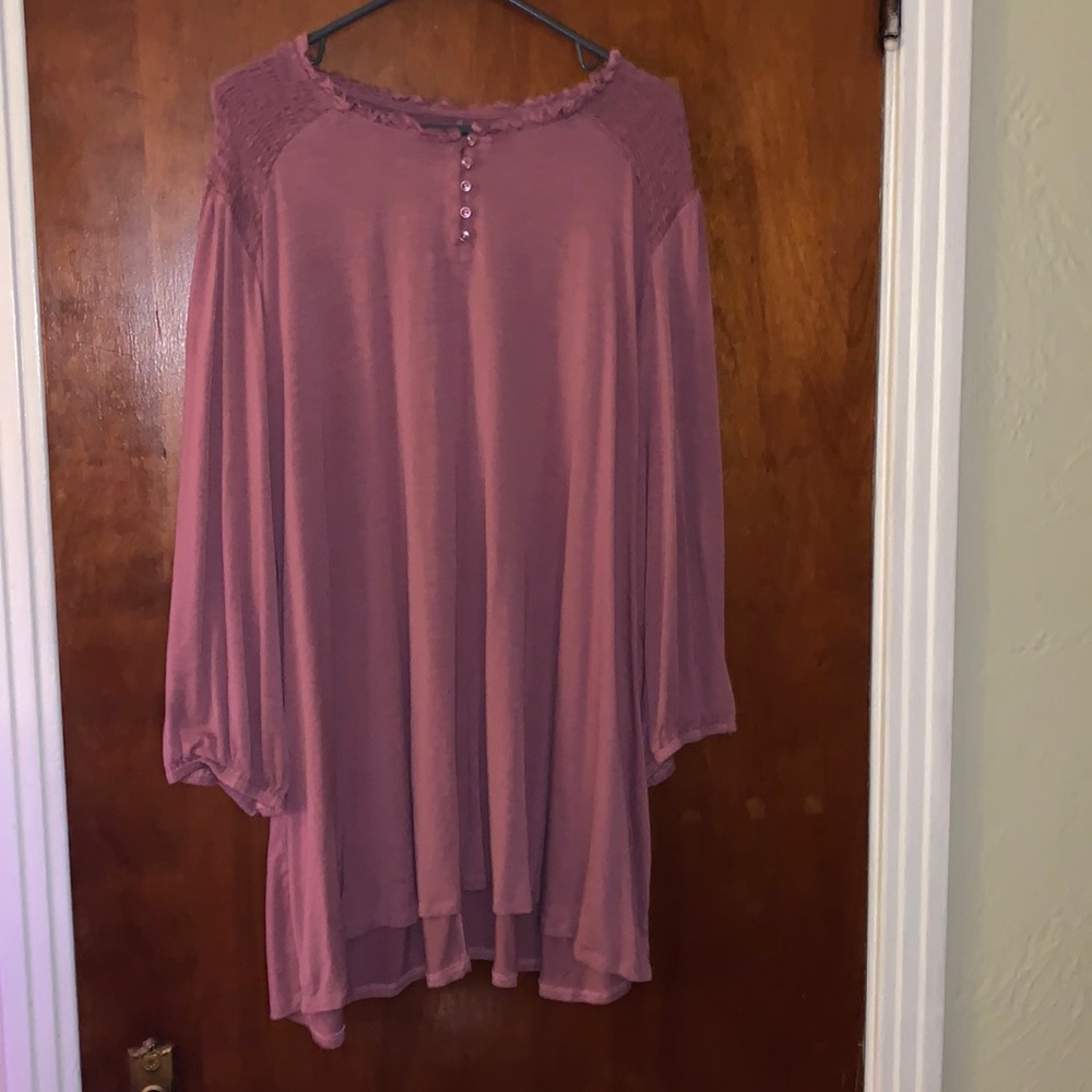 Pink blouse